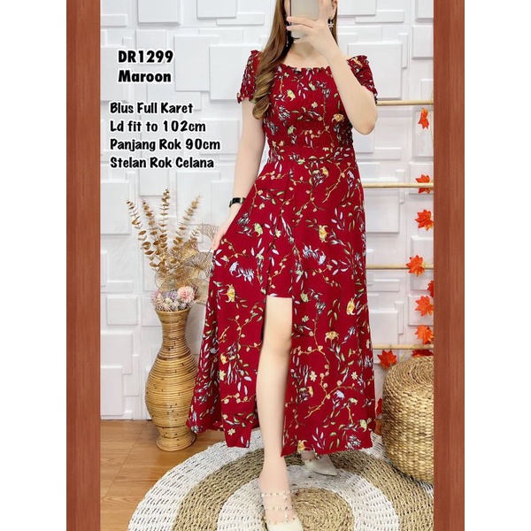 DR1299 Set Rok Celana Bangkok