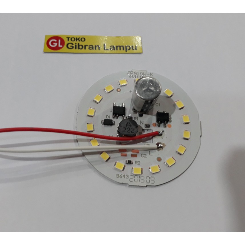 PCB Mata Lampu LED 15w KW1 Tanpa Driver - DOB LED AC 15 Watt Langsung 220V (ACR)