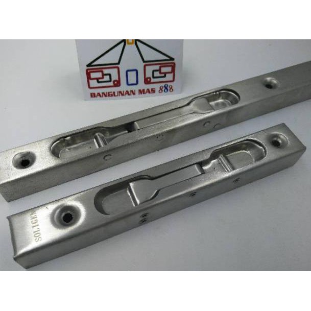 GRENDEL TANAM  STAINLESS ASLI - SELOT TANAM  - SELOT PINTU DOUBLE - SELOT PINTU  M58P