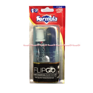 Formula FlipGo Toothbrush Travelling Odol Sikat Gigi Lipat Travel 1set Flip Go Flip &amp; Go Tooth Brush Travel Dengan Kotak Sikat Gigi Pasta Gigi