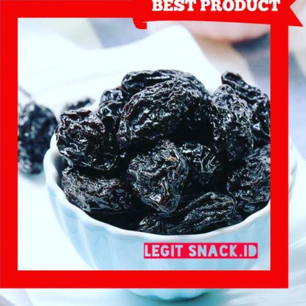 

66 Plum Kering Manisan Buah Plum / Dried Prune ( Prunes ) / Plum Hitam Tanpa Biji h73➱