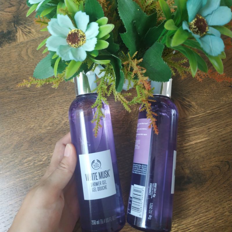 Jual White Musk Shower Gel The Body Shop 250 ml Indonesia