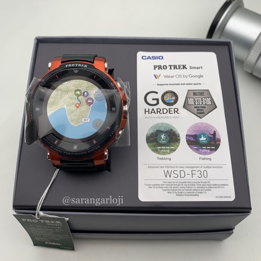 Jam Tangan Casio Protrek WSD-F30 Original