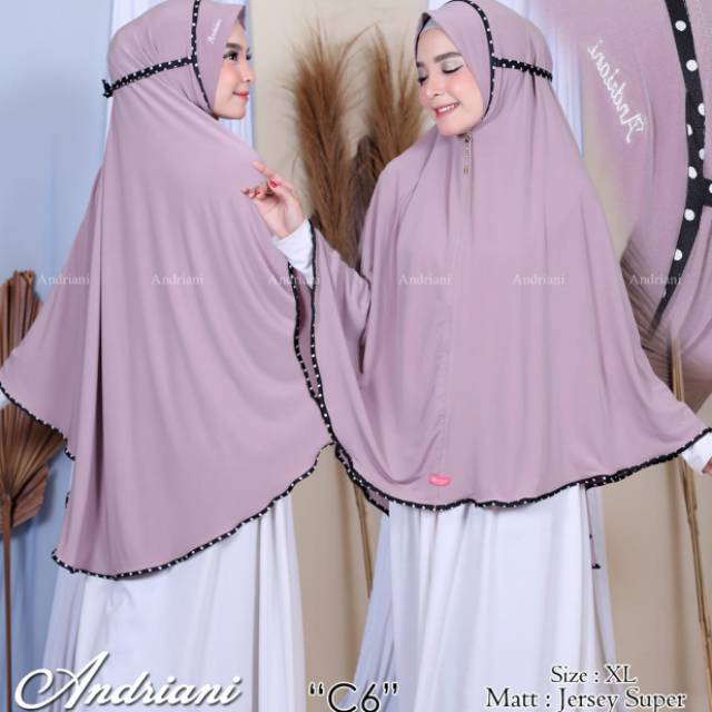 Hijab Andriani antem polka