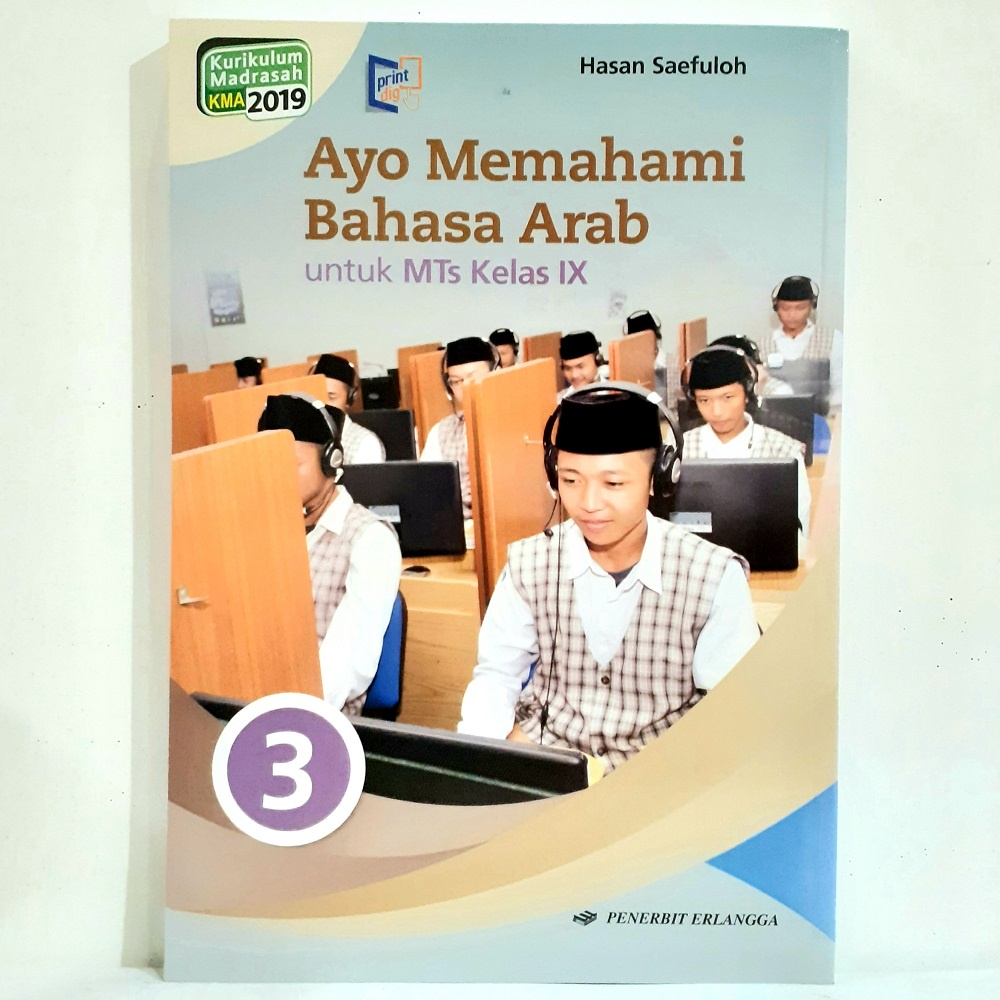 Jual AYO MEMAHAMI BAHASA ARAB 3-IX MTS K 2019 ORIGINAL ERLANGGA ...