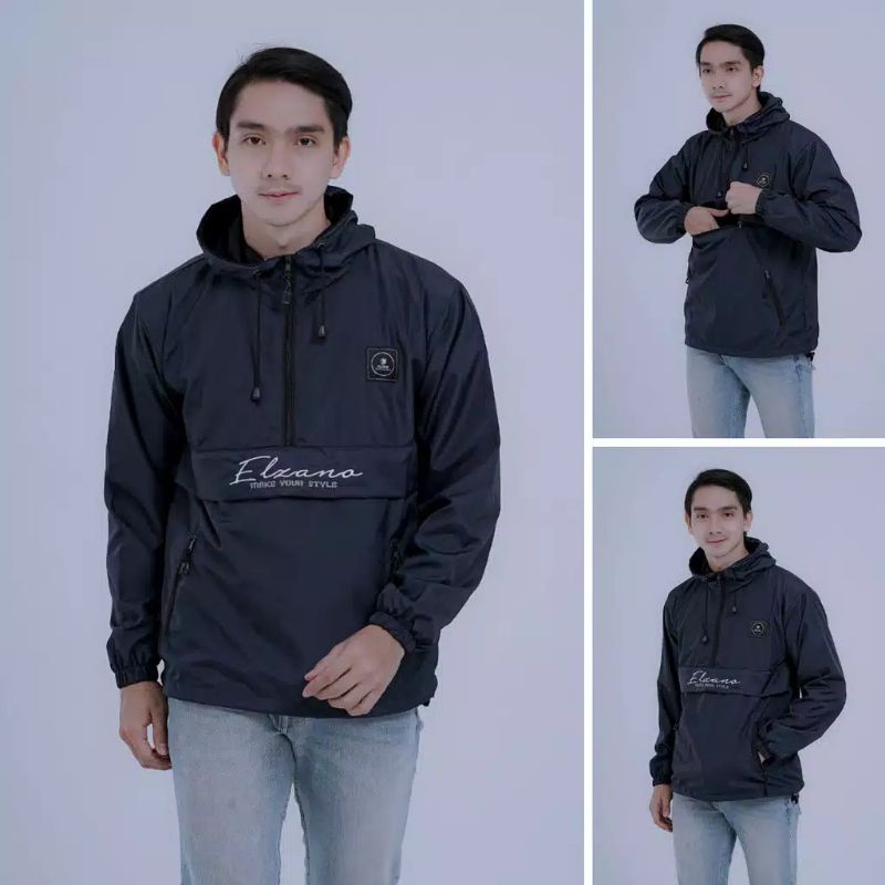 Jaket Parasut Pria Wanita-Cougle Man Elzano