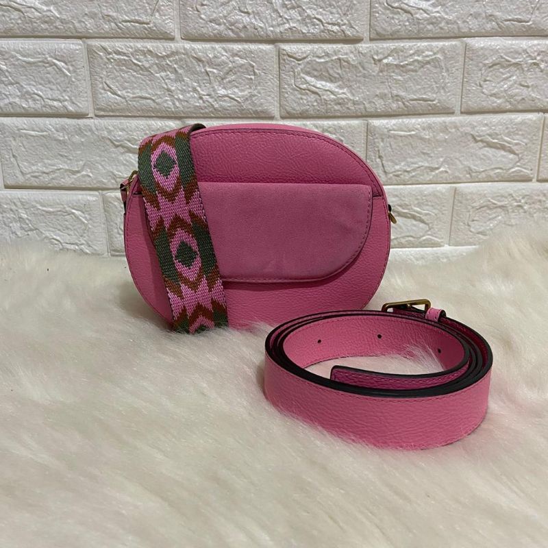 Tas FossilOriginal Serena Beltbag Pink New Original
