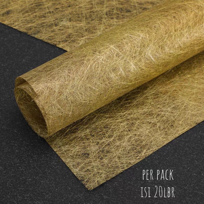 

Flower Wrapping Paper/ Kertas Buket Bunga/ Kertas Tissue Berongga Gold Silver per pack
