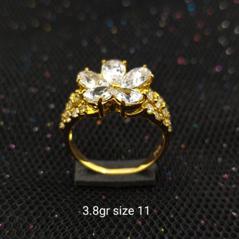 Cincin Emas 17K - 3.8gr Kadar 750 - 1839