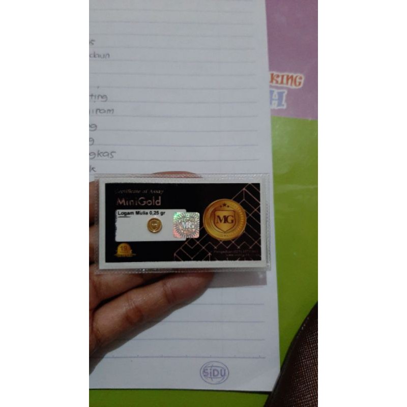 

MiniGold 0,05 / 0,1 / 0,25 / 0,5 (White Series) - 24 Karat