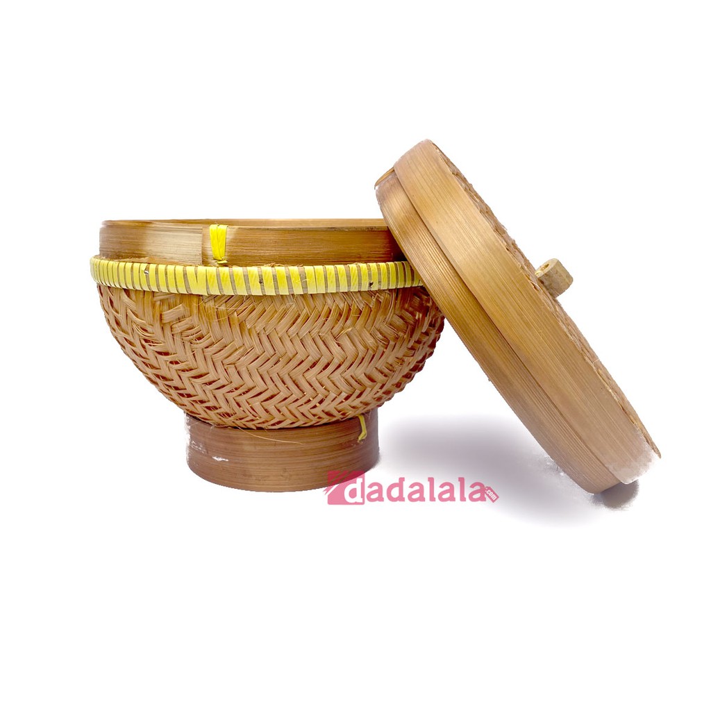 DADALALA Wakul Nasi / Boboko / Ceting Wadah Nasi Tradisional Bahan Bambu - 2 Varian