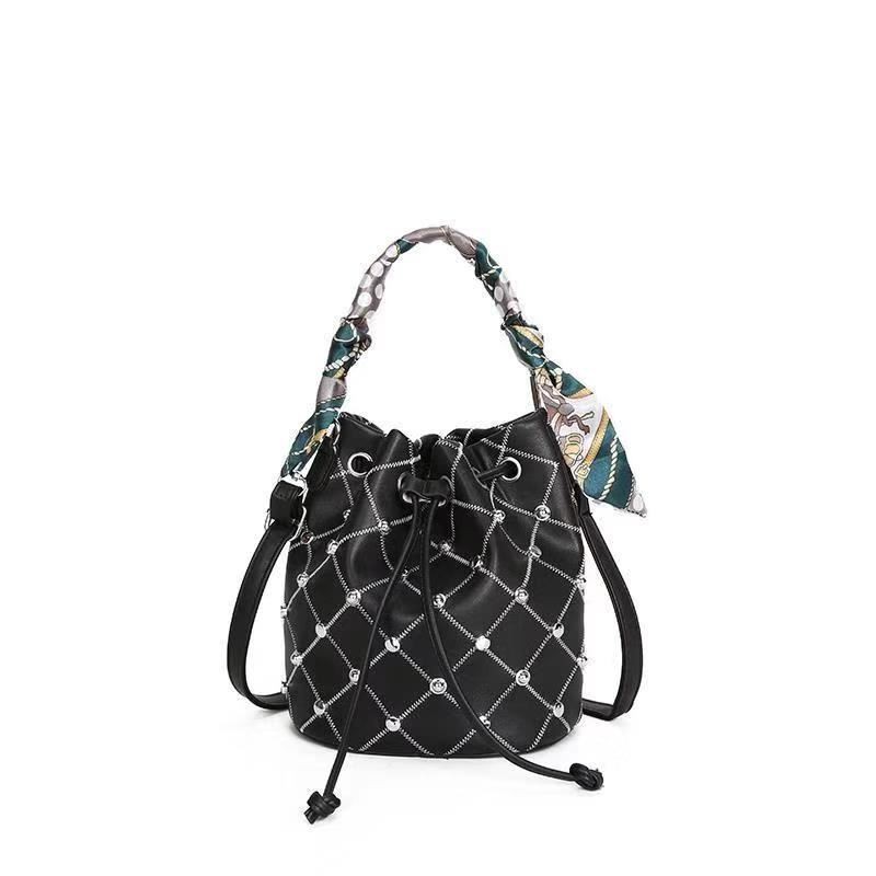 TAS WANITA MURAH SM24381 PROMO TAS SELEMPANG SERUT TABUNG KEKINIAN IMPORT