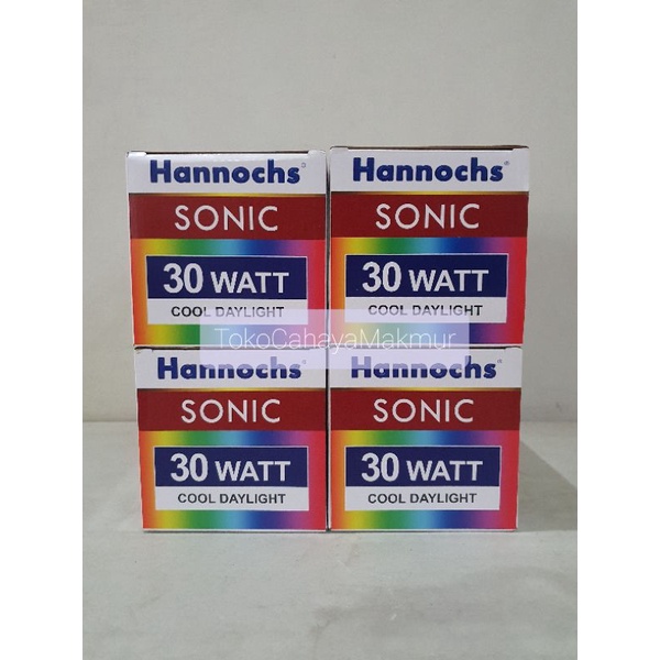 Lampu Bohlam LED Sonic 30w 30watt Hannochs CoolDayLight