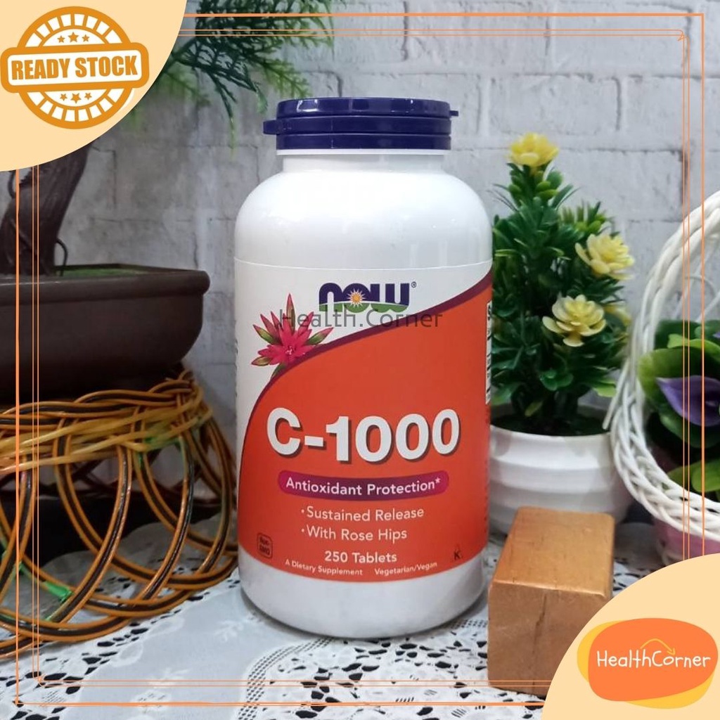 Now C 1000 Antioxidant 250tab - Now Vitamin C 1000mg