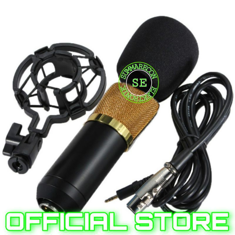 mic recording bm 700 mic condenser youtuber bigo live record