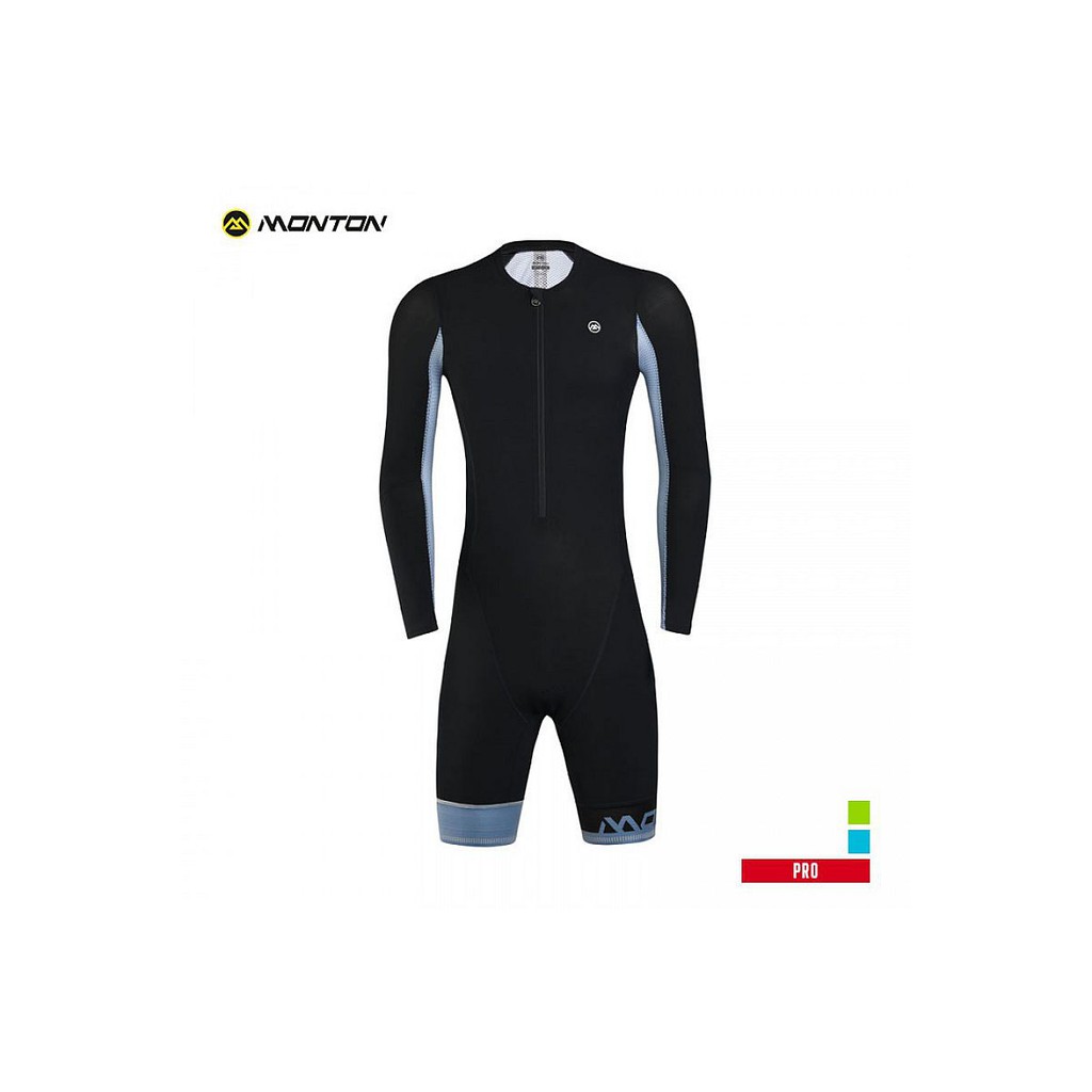 LONG SLEEVE TRIATHLON SUIT MENS PRO RACEII MONTON RAODBIKE PRIA WANITA CYCLING
