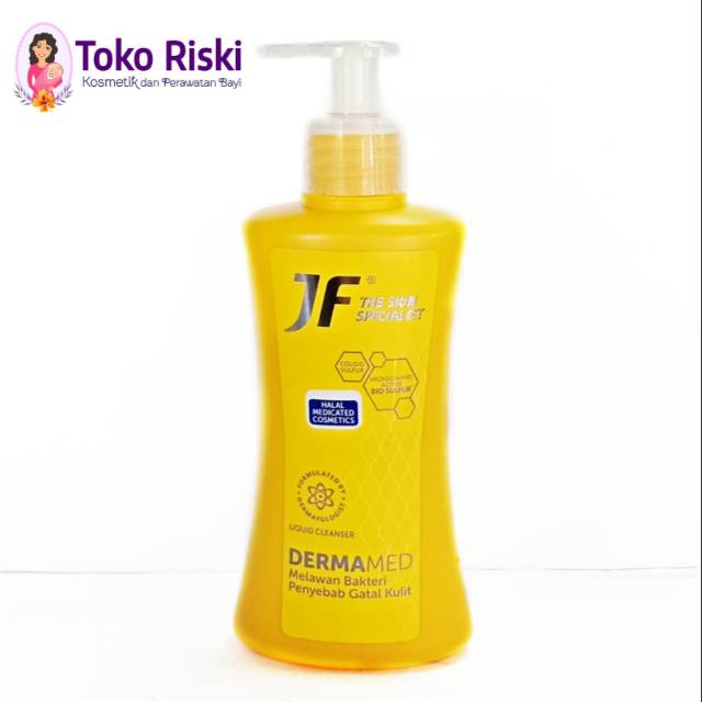 SABUN CAIR JF - JF SULFUR BODY WASH - SABUN ANTISEPTIK