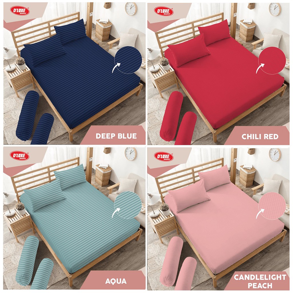 Viona By Bonita Sprei Emboss King Size Uk.180x200 Tinggi 25 cm B4 ( Bantal 4 )