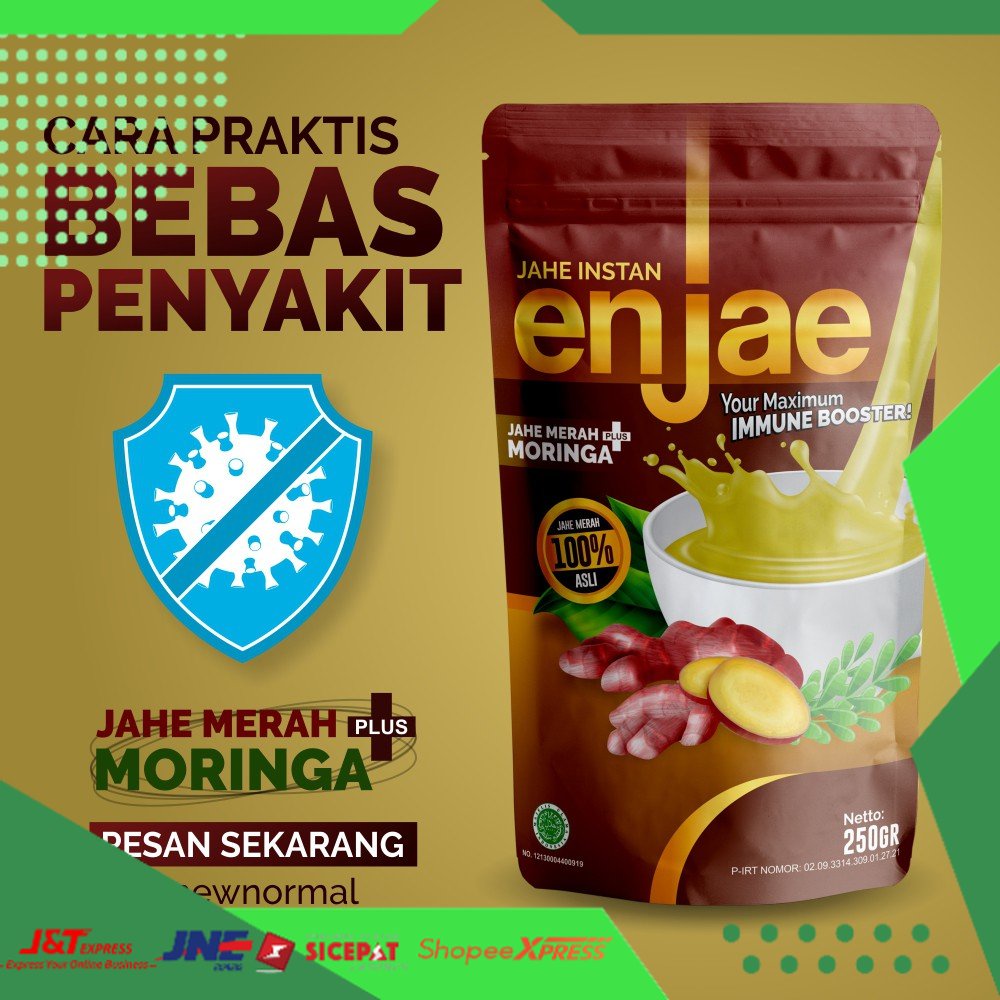 

Suplemen Minuman Jahe Merah +Moringa