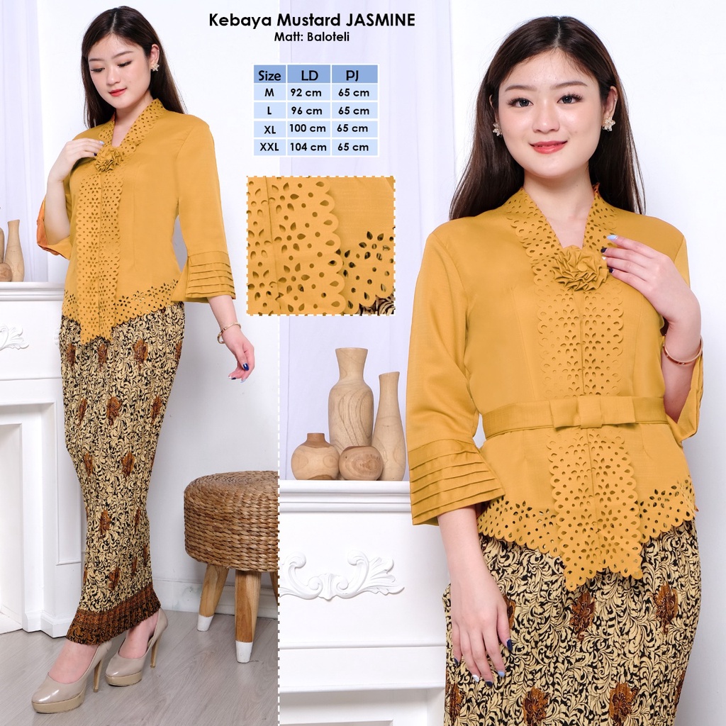 Atasan kebaya encim modern katun  kebaya wisuda,kerja, pesta,modern-6