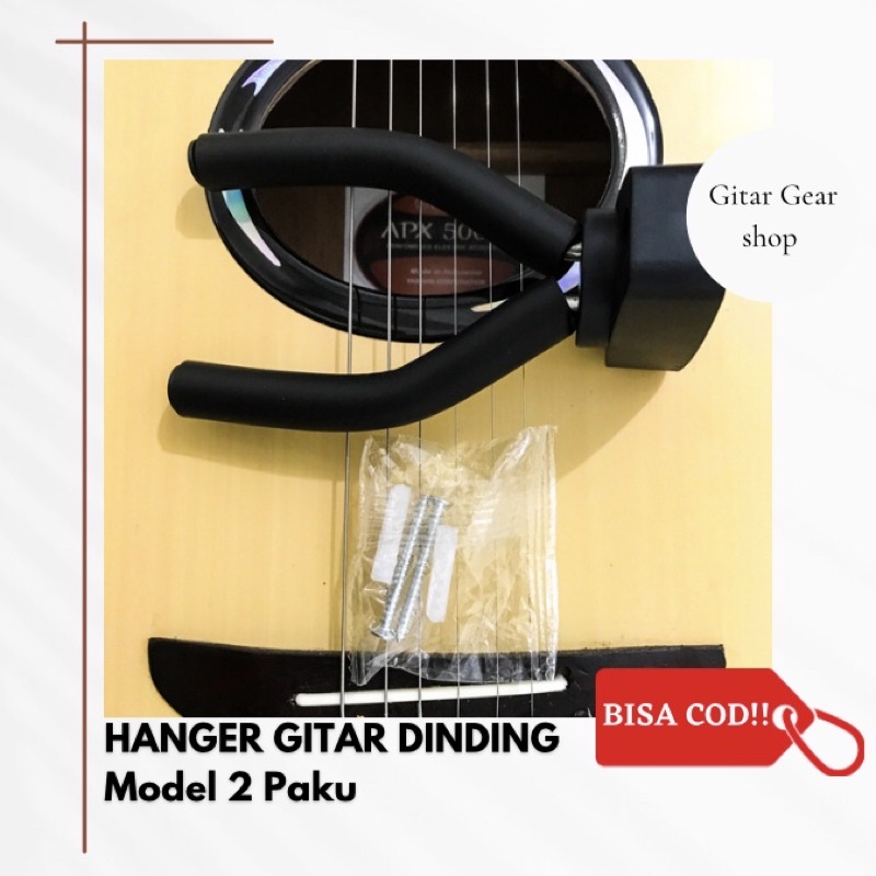 HANGER GITAR AKUSTIK HANGER GITAR KLASIK HANGER UKULELE PENGGANTUNG GITAR HANGER GITAR DINDING