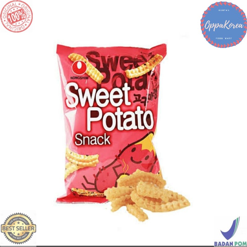 

Nongshim Korean Snack Potato/Snack Ubi 55 gram