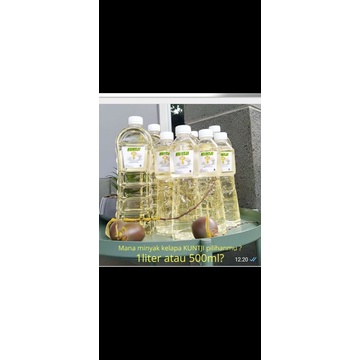 

Minyak Premium COOKING COCONUT OIL 500ml ( KUNTJI)