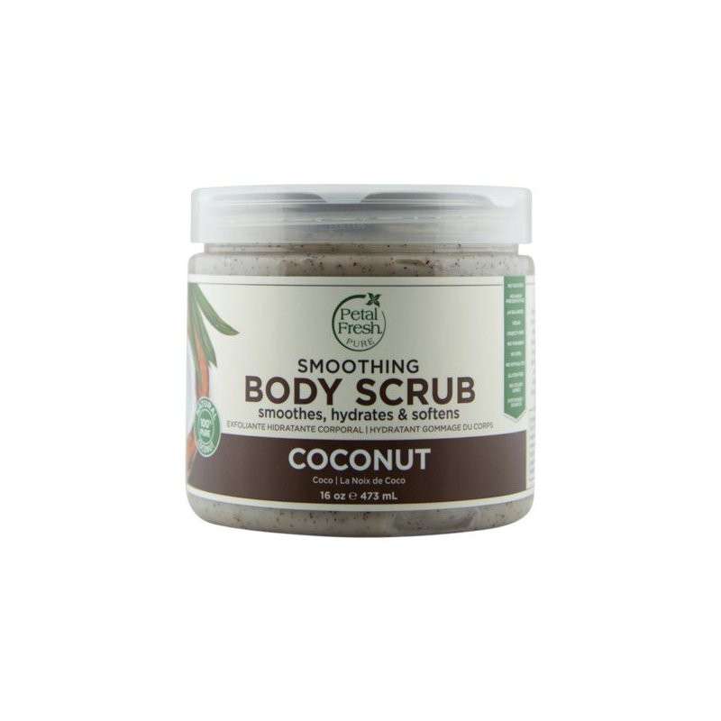 Petal Fresh Smoothing Body Scrub Coconut/Argan Oil (473ml)