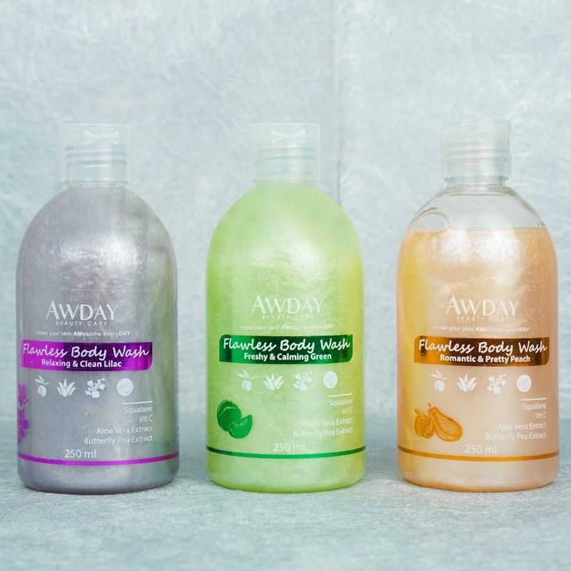 Awday Flawless Body wash sabun mandi