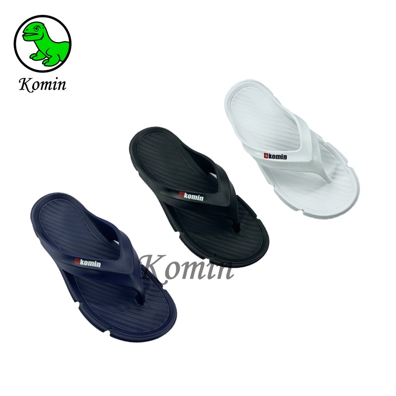 Sandal Jepit Pria Komin Distro Flip Flop Sandal Pria Sandal Cowok Sandal Pantai Kasual Trendy Bahan EVA