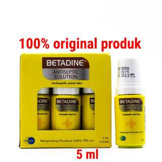 BETADINE ANTISEPTIC SOLUTION 5ml/15ml