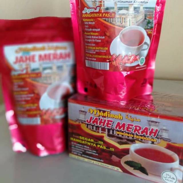 

Madinah Jahe Merah (MJM) Sachet sekali seduh praktis