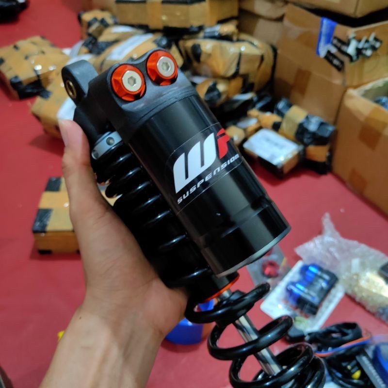 Shockbreaker shock matic belakang wp 300mm mio beat vario125/150 fino mio j dll