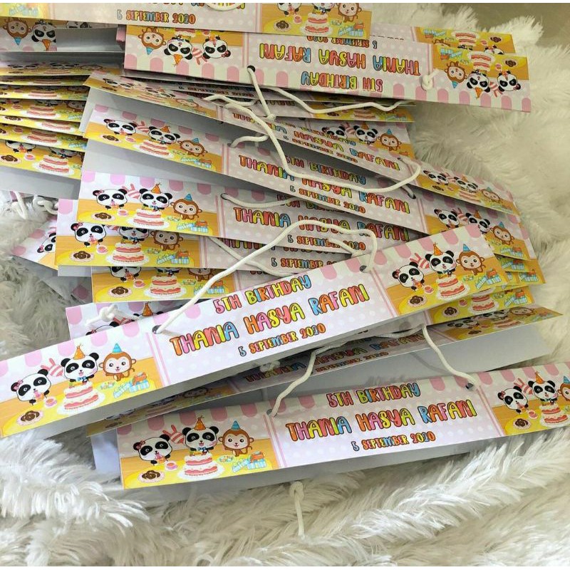 

Lavel Goodiebag Custom Tema Babybus