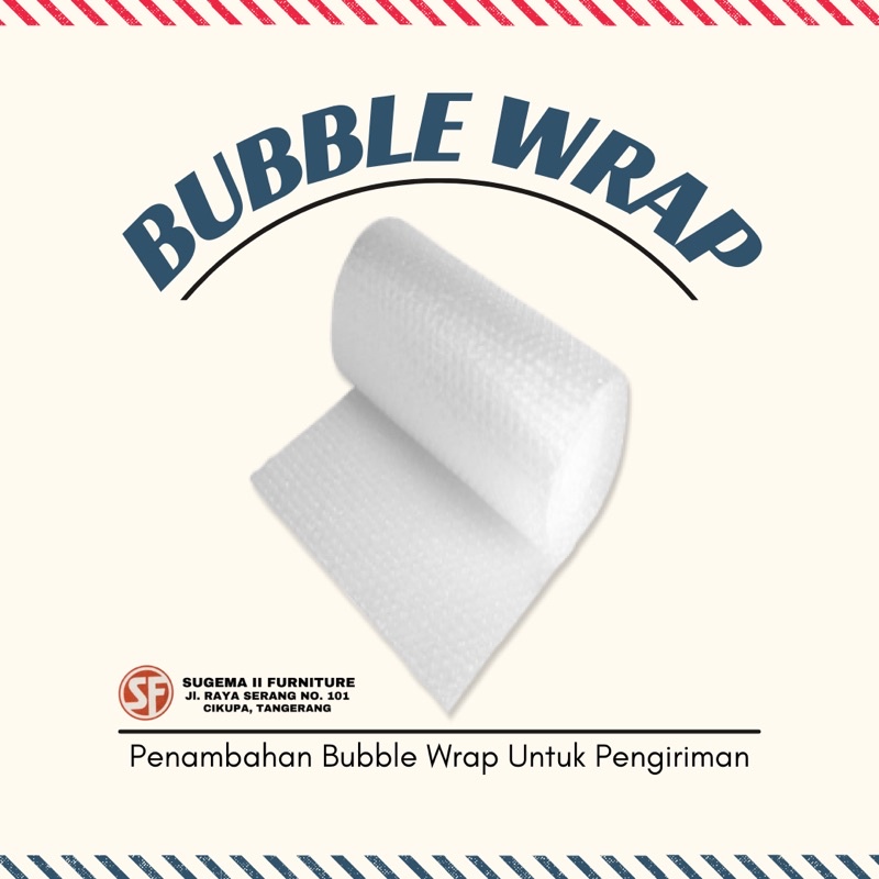 

Bubble Wrap Tambahan
