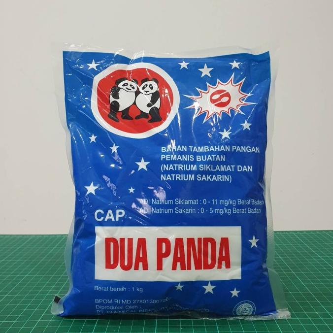 

Cap Dua Panda Pemanis Buatan - 1 kg