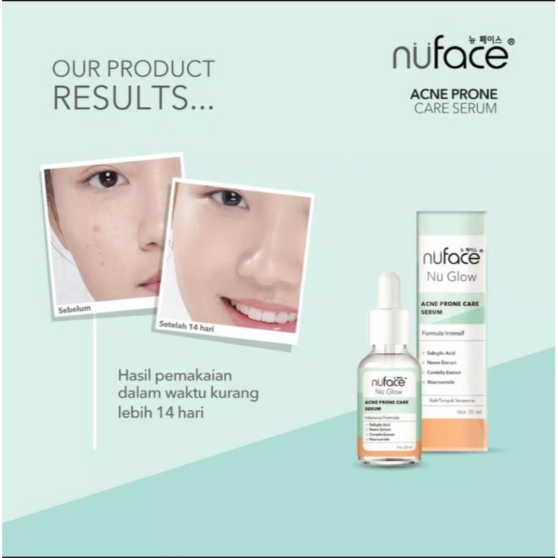 NUFACE SERUM FOR SKIN BARRIER/ GLOWING SKIN/ KULIT GLOWING SERUM 20ml