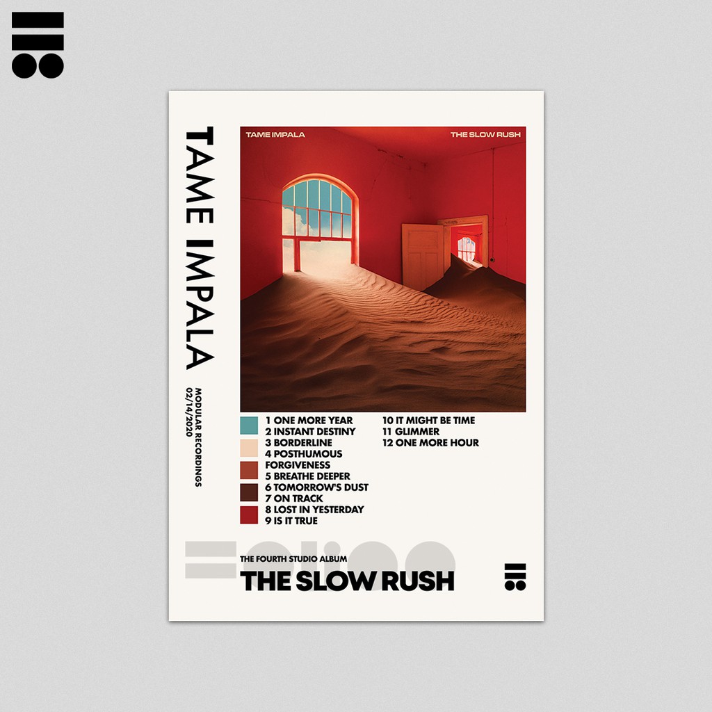 Tame Impala - The Slow Rush Poster