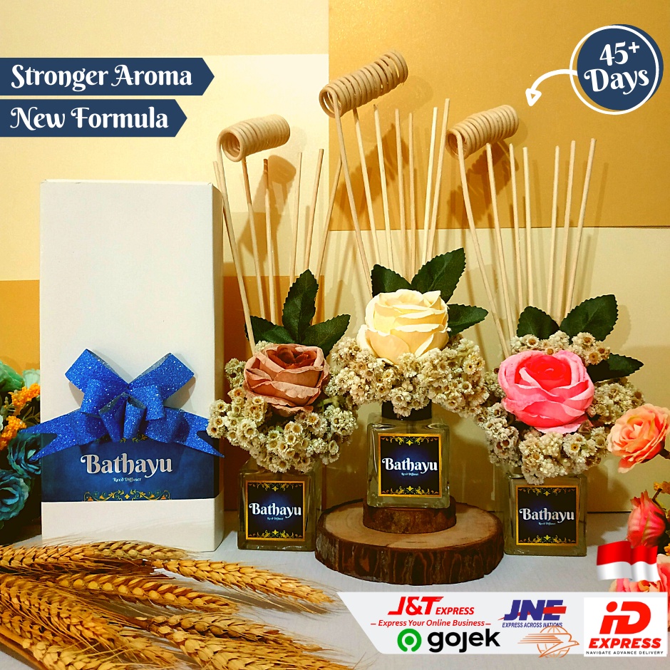 REED DIFFUSER Aromatherapy Pengharum Ruangan 50ml-Premium Series