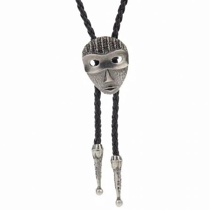 Houseofcuff Dasi Bolo Tie INDIAN SILVER BOLO TIE Termurah