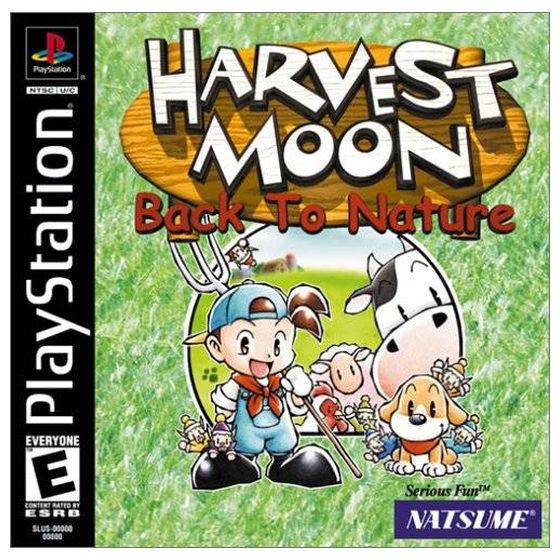 Harvest Moon Back To Nature Bahasa Indonesia - Kaset PS1
