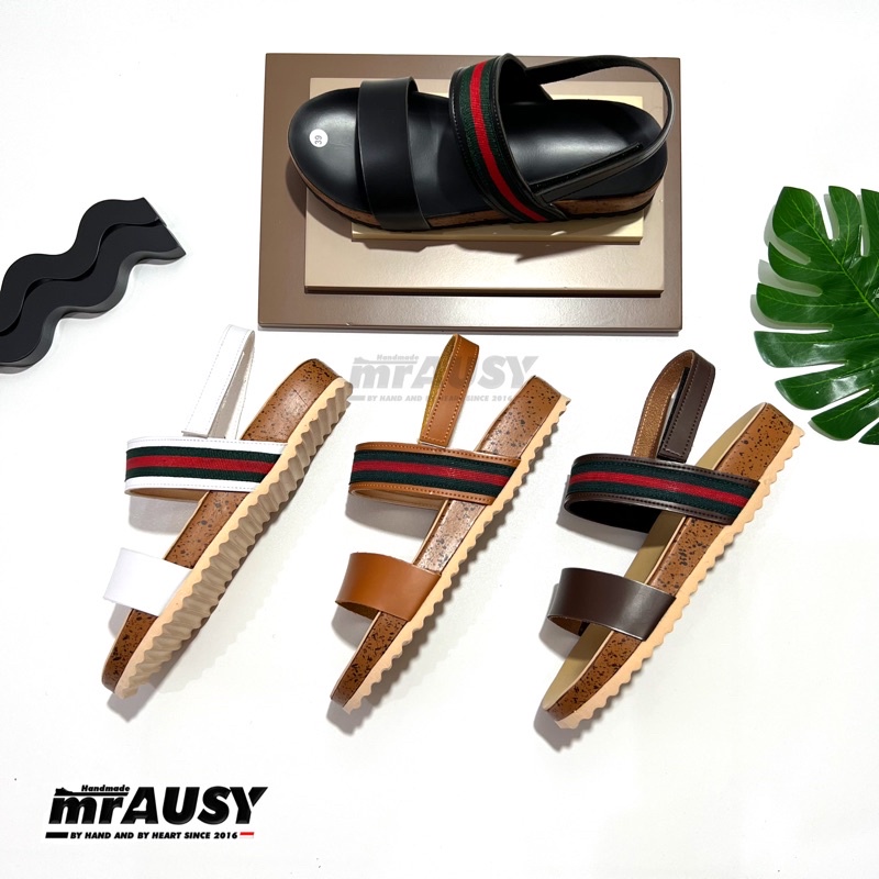 Sandal Cewek/Wanita Birken Casual mrAUSY Ban 2 Strap 2 Pita