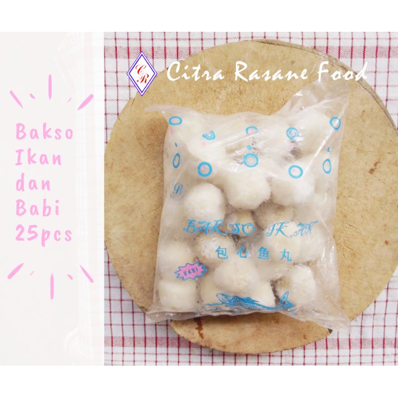 

Bakso Ikan dan Babi / Fuco 25pcs