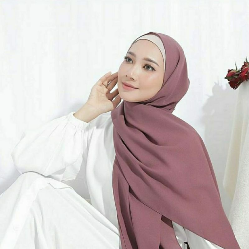 PASHMINA CERUTY BABYDOLL IMPORT 175 cm x 75cm