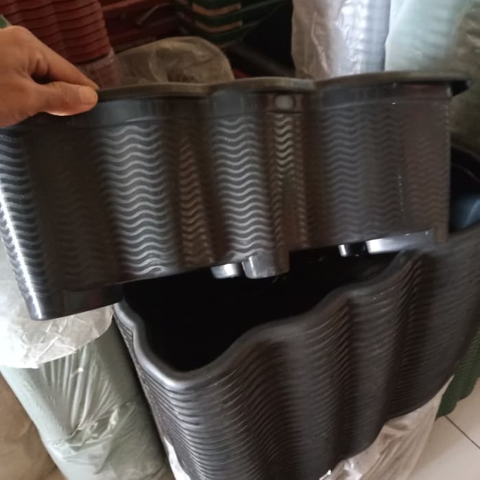 pot bunga kotak panjang 50cm Limited