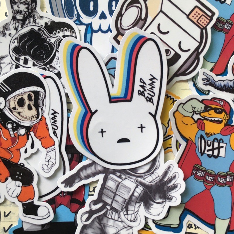 

Stiker Waterproof Seri E