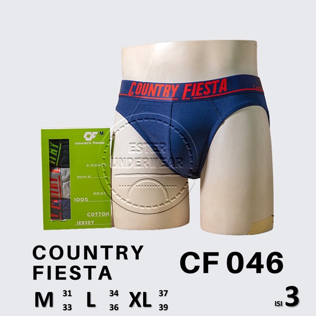 Celana Dalam COUNTRY FIESTA CF 046 ISI-3 Pcs