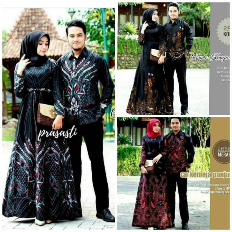 Baju Pasangan Couple Batik Terbaru