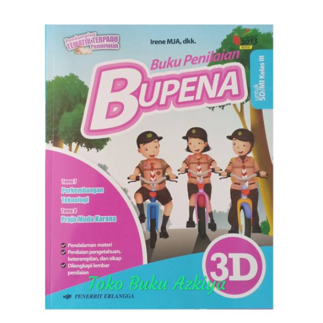Bupena Kelas 3 sd/mi 3D Erlangga