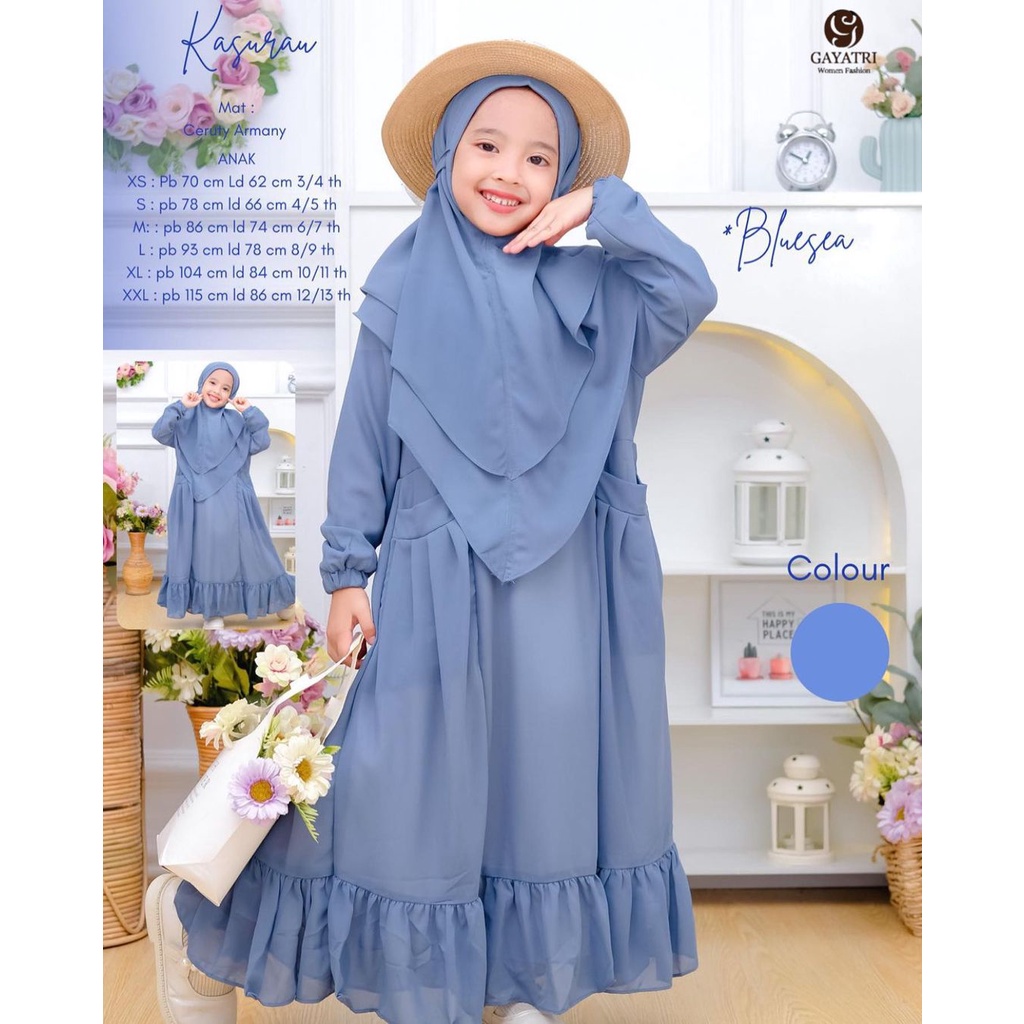 Grosir GAMIS ANAK JELITA/RENDA 3-5 thn Elegan